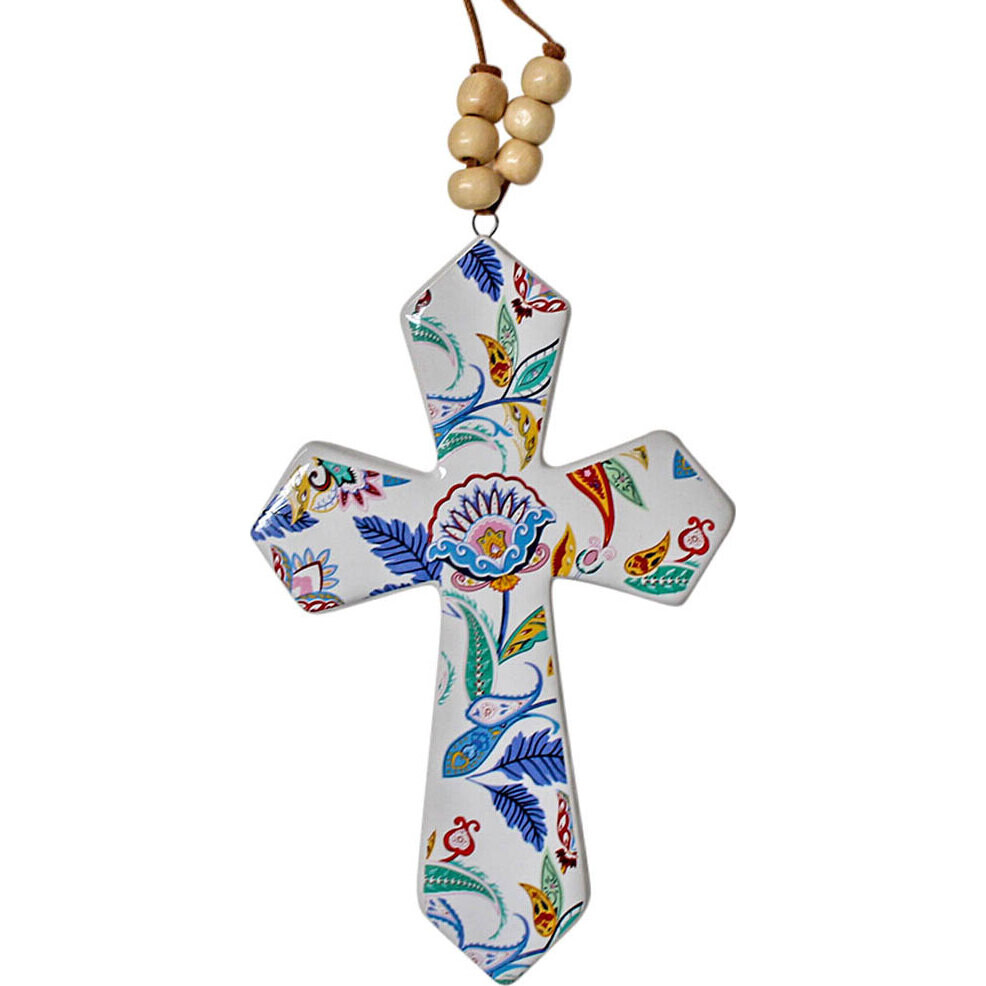 Cross W/ Beads Tulip Sml