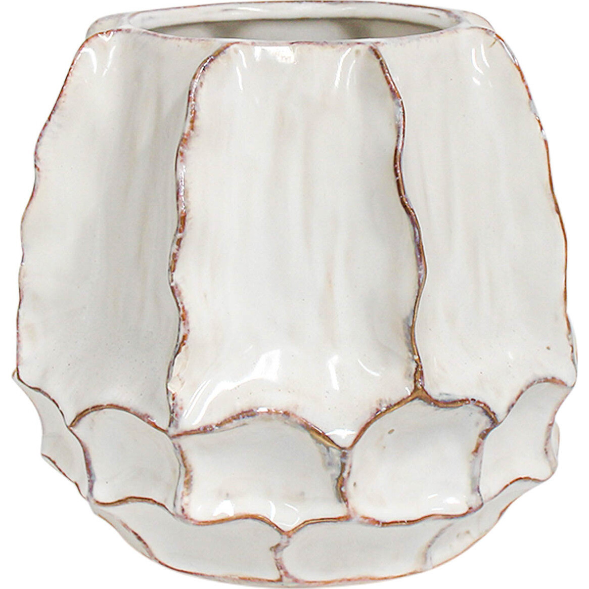 Planter/Vase Ivory Lrg