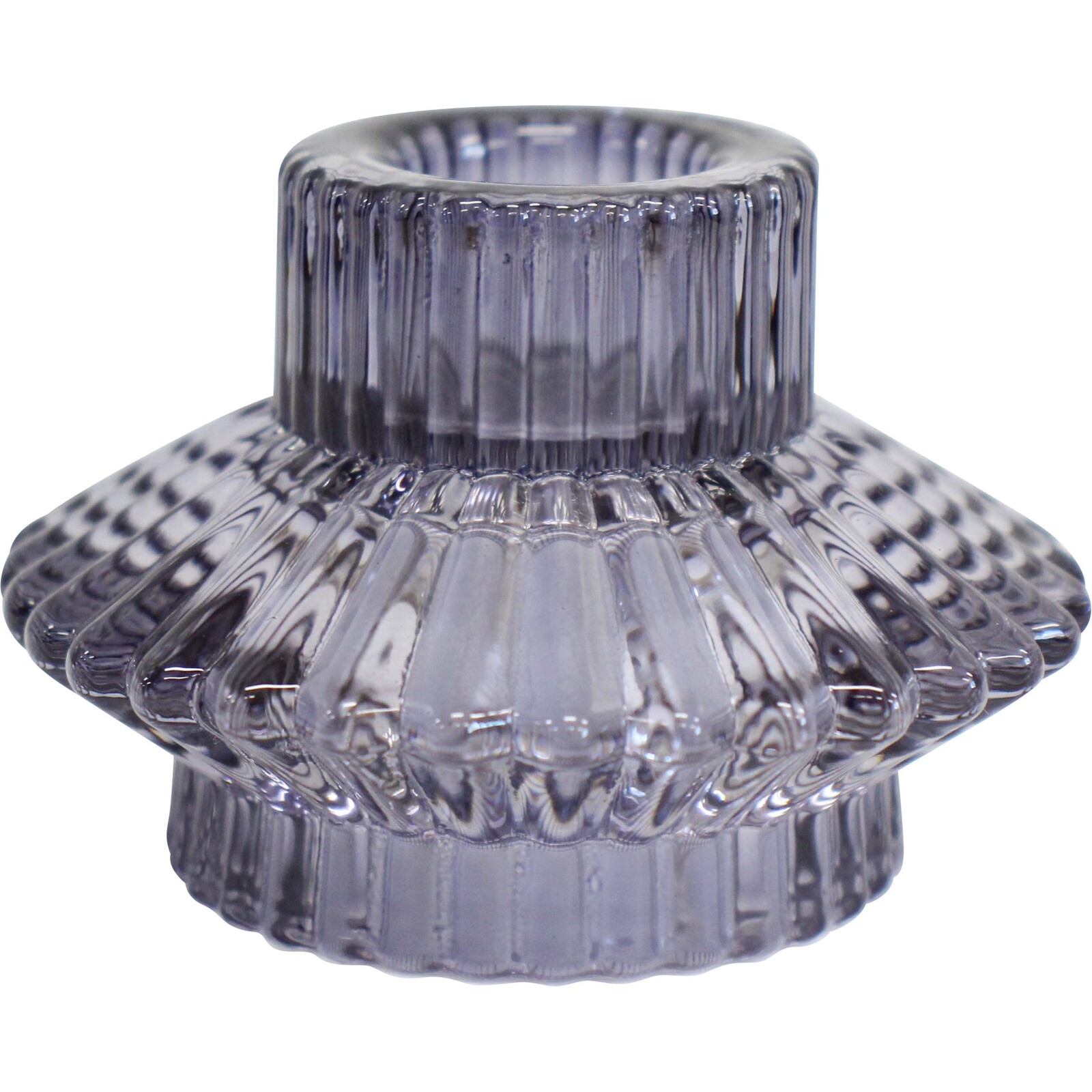 Double Sided Candle Holder Grape