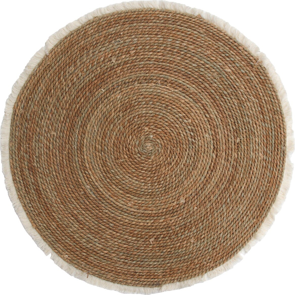 Rug Natural Fringe 80cm