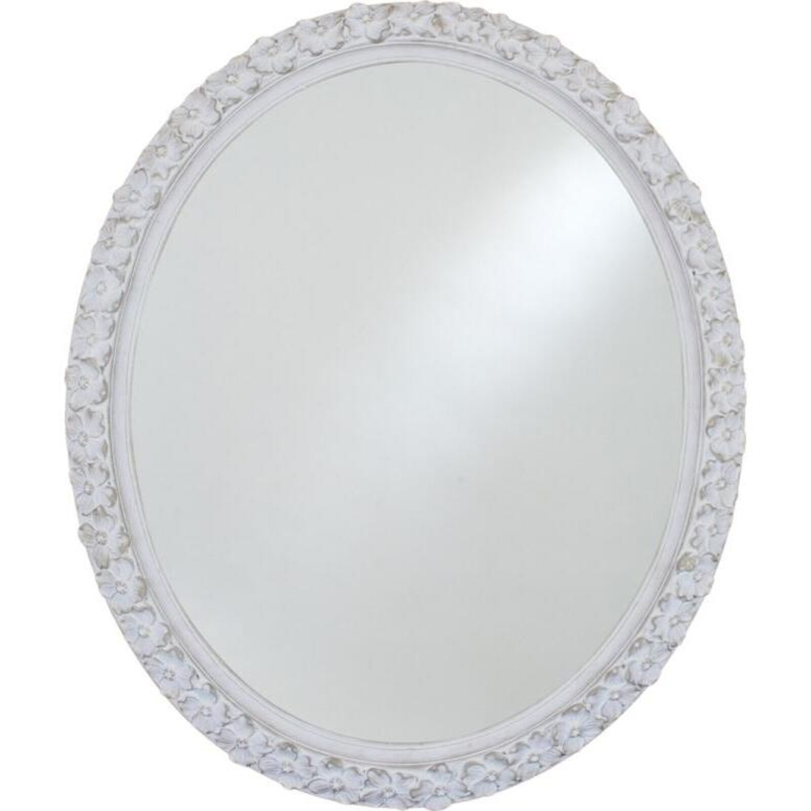 Mirror Daisy French Whitewash