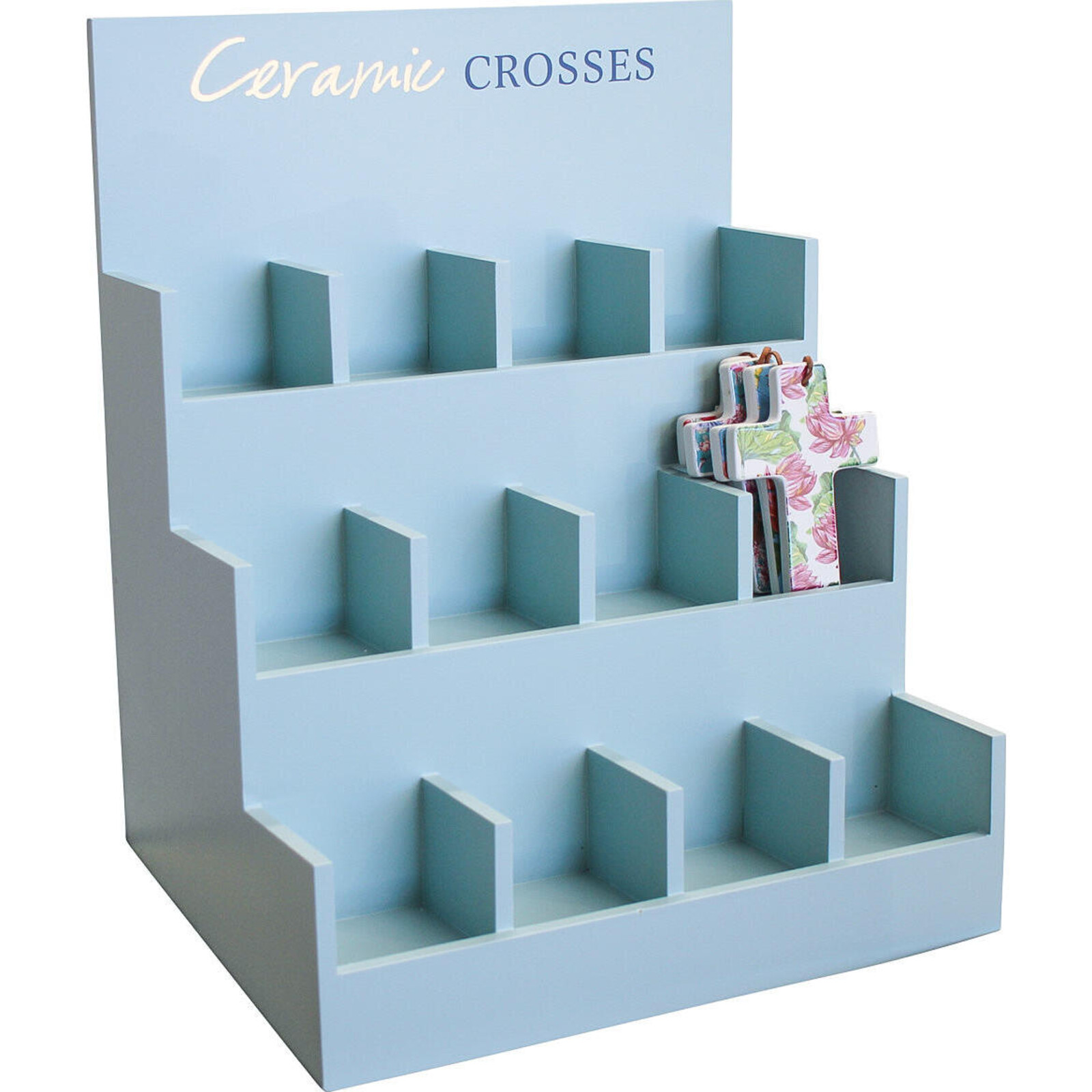 Display Box Ceramic Crosses