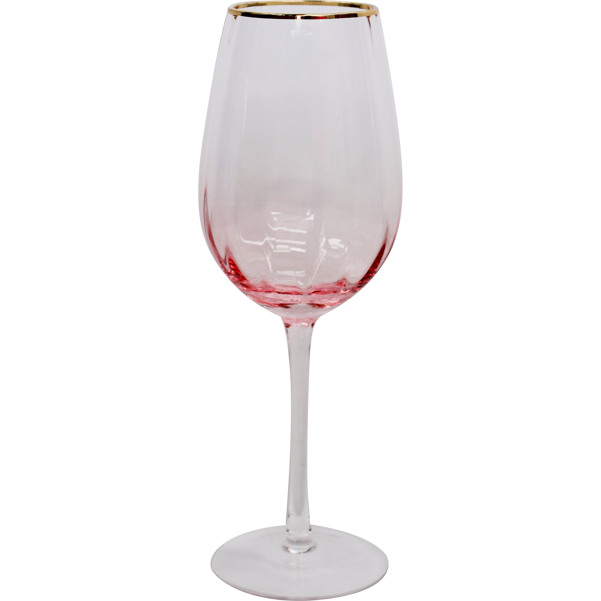 Wine Glass Spray Rose/Gold