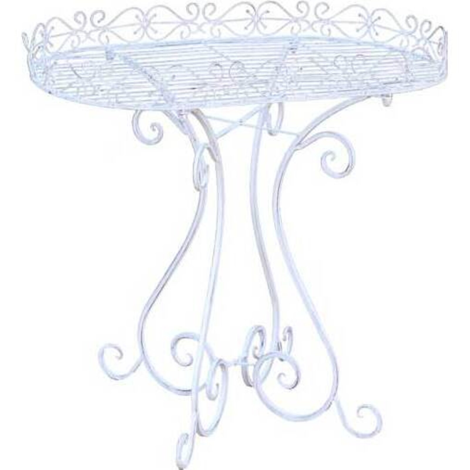 Oval Tray on Stand