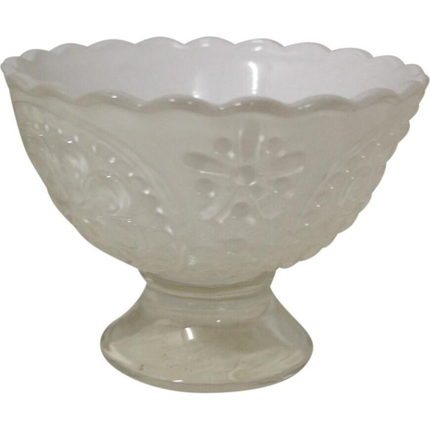 Trinket Bowl Flower White