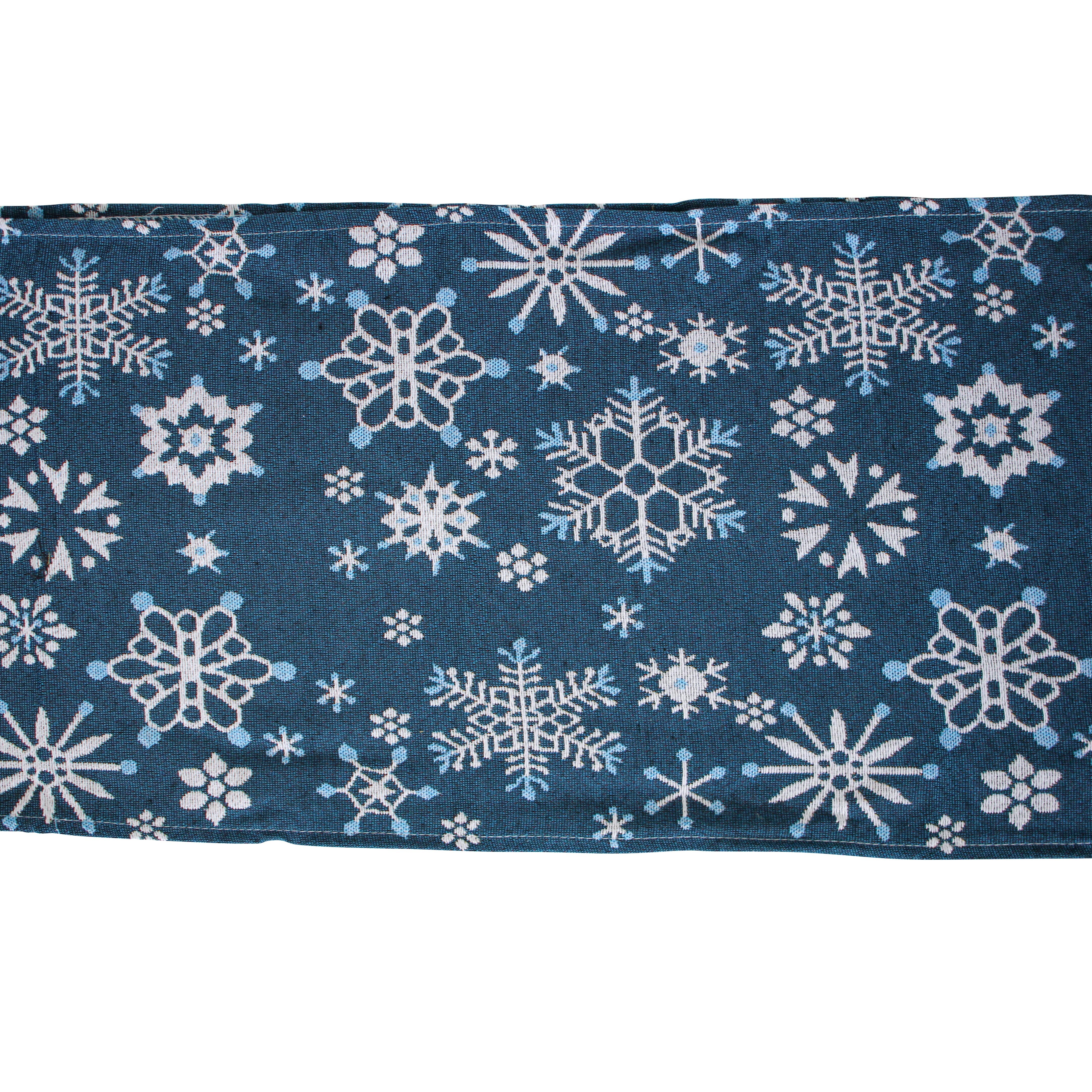 Table Runner Merry Snowflake