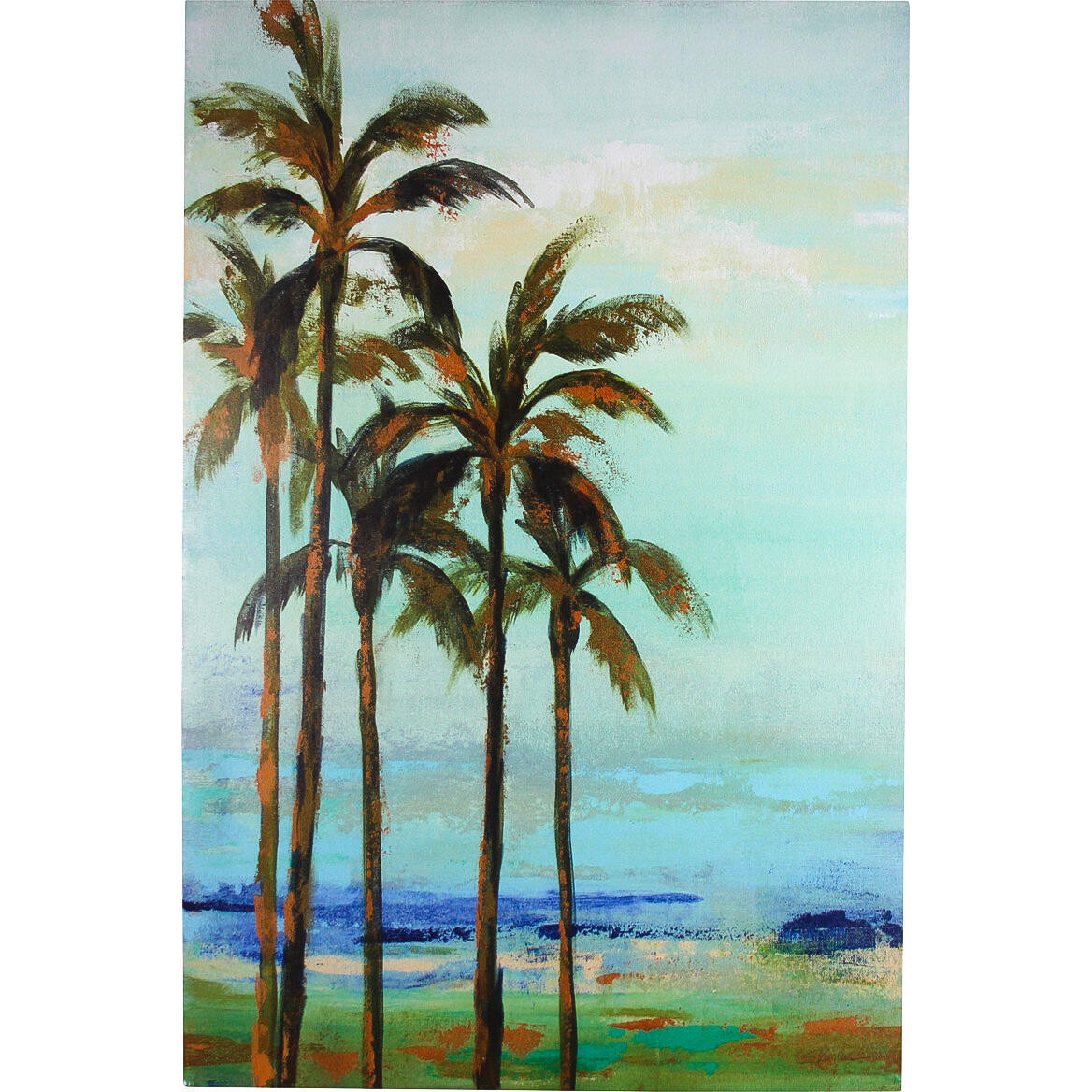 Canvas Ocean Palms