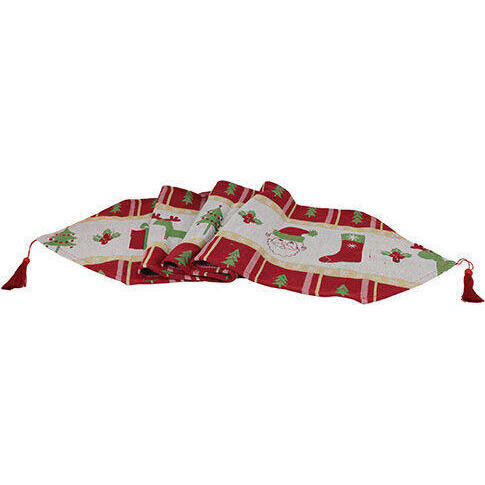 Table Runner Christmas Symbols