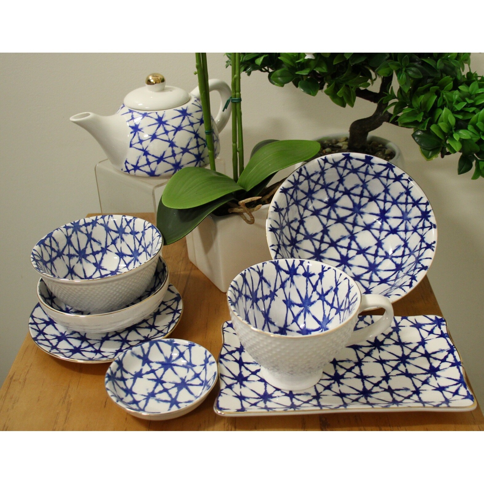 Teapot Shibori