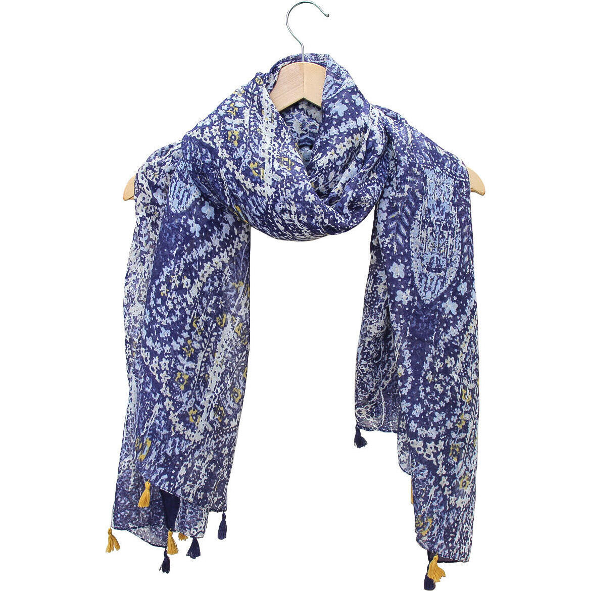 Scarf Boho Navy