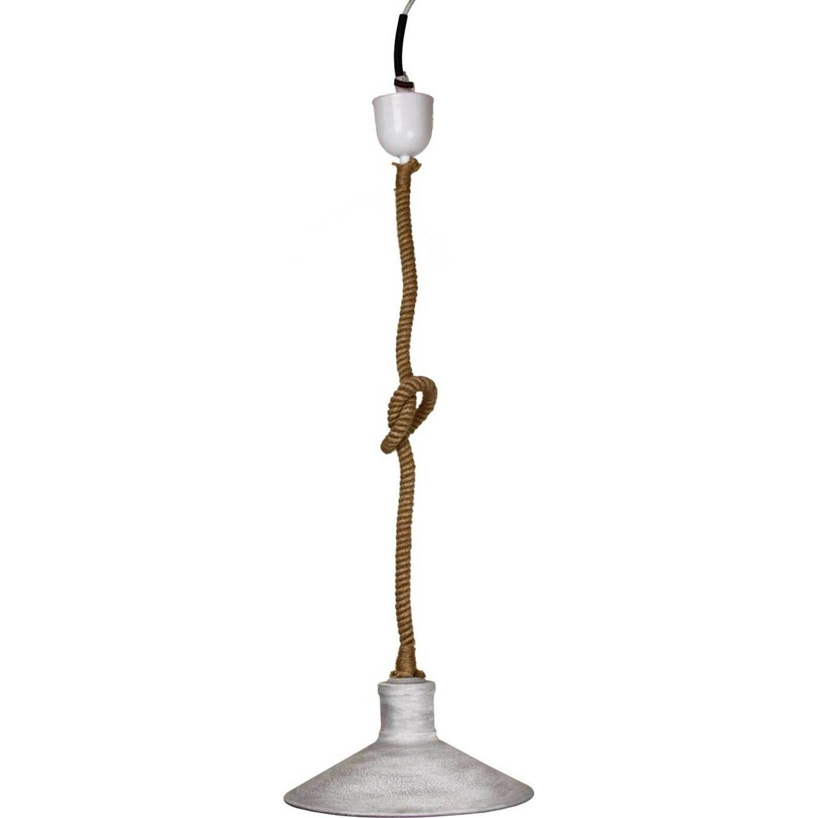 Pendant Lamp Frosted Metal Med