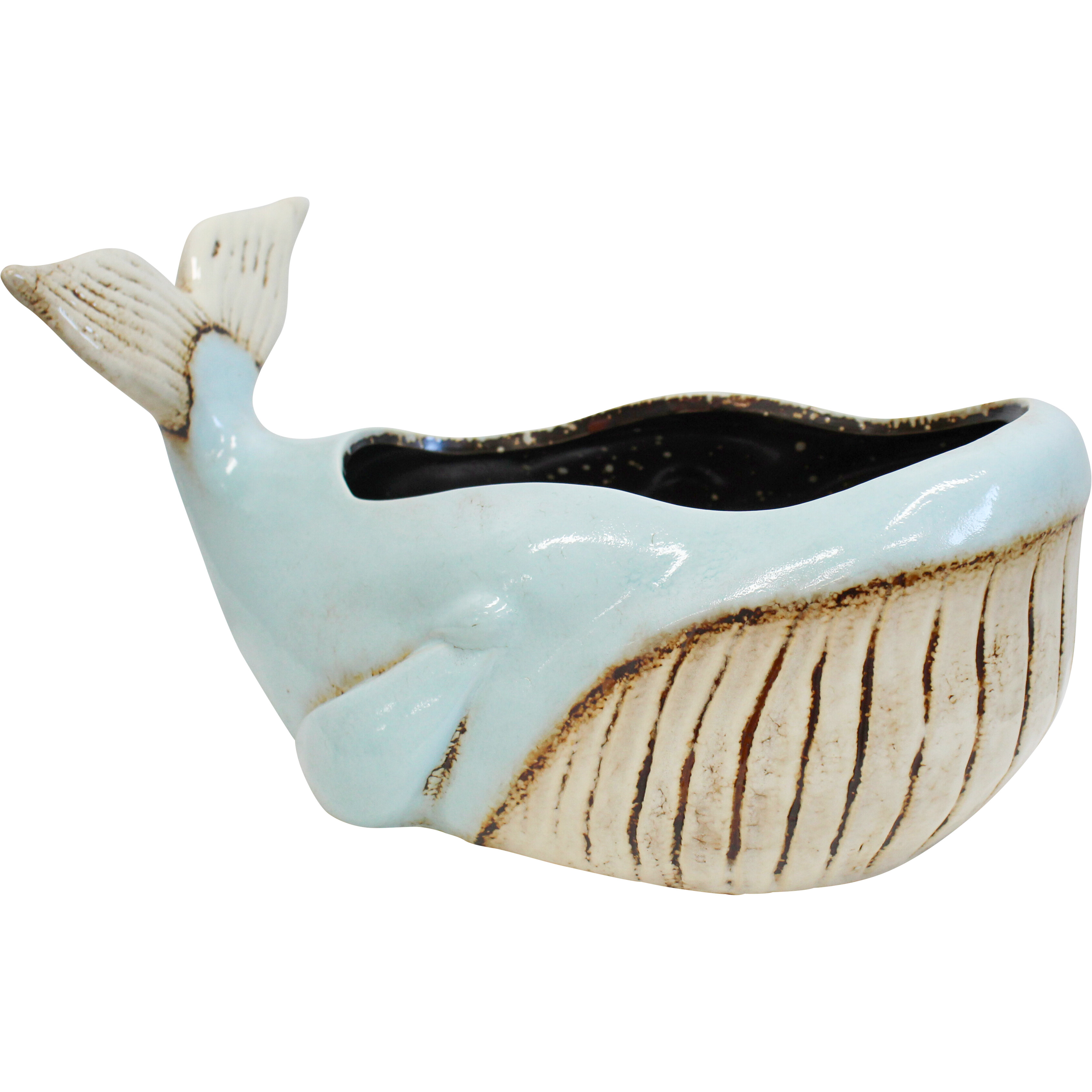 Planter Whale 28cm