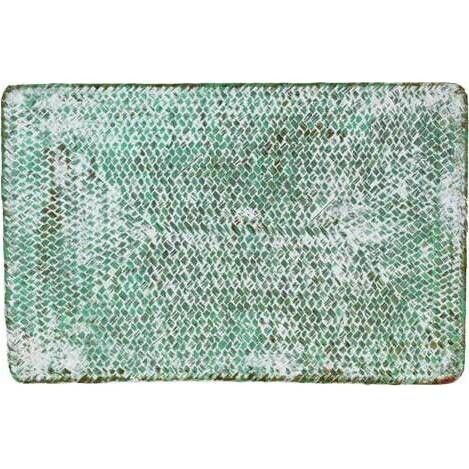 Placemat Long Weave Greenwash