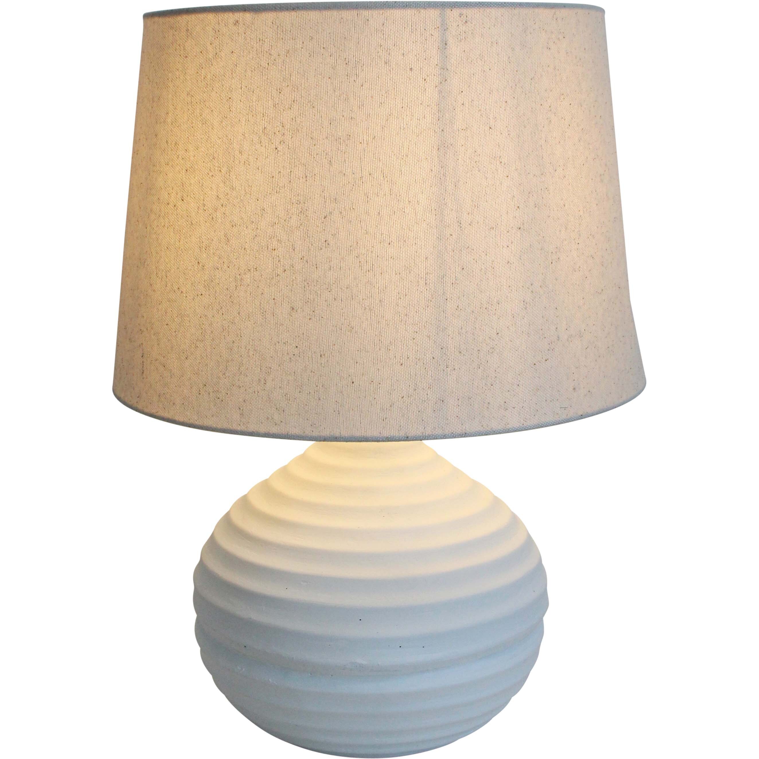 Lamp White Stone