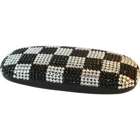 Glasses Case - Black Check