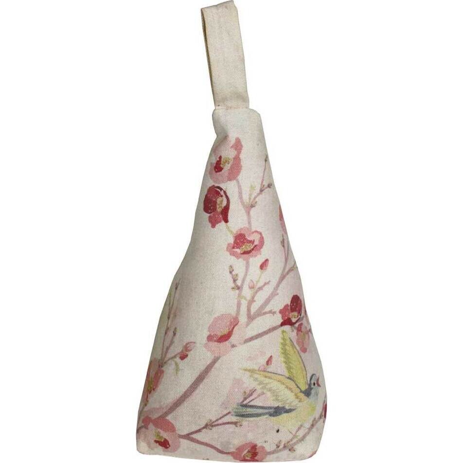 Doorstop Floral Bird Tall