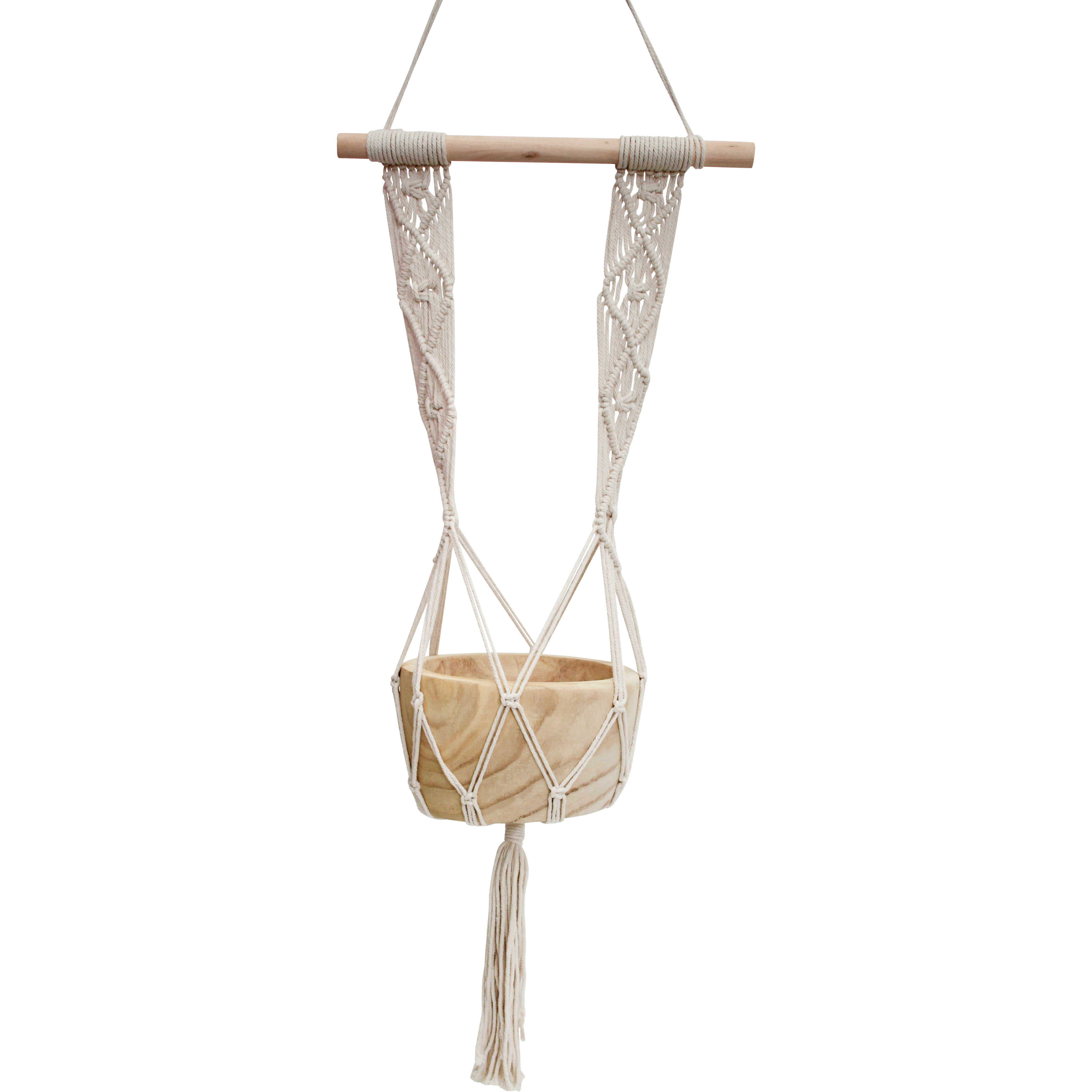 Hanging Macrame Pot Boho