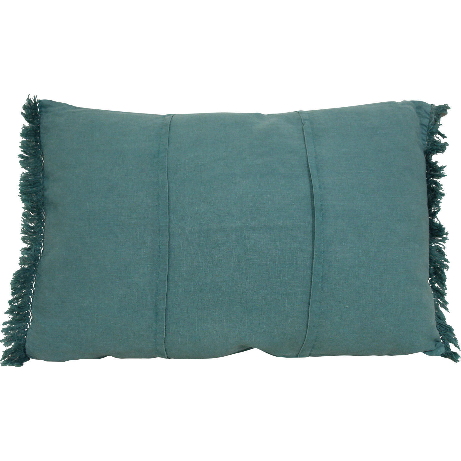 Cushion Linen Folk Azure