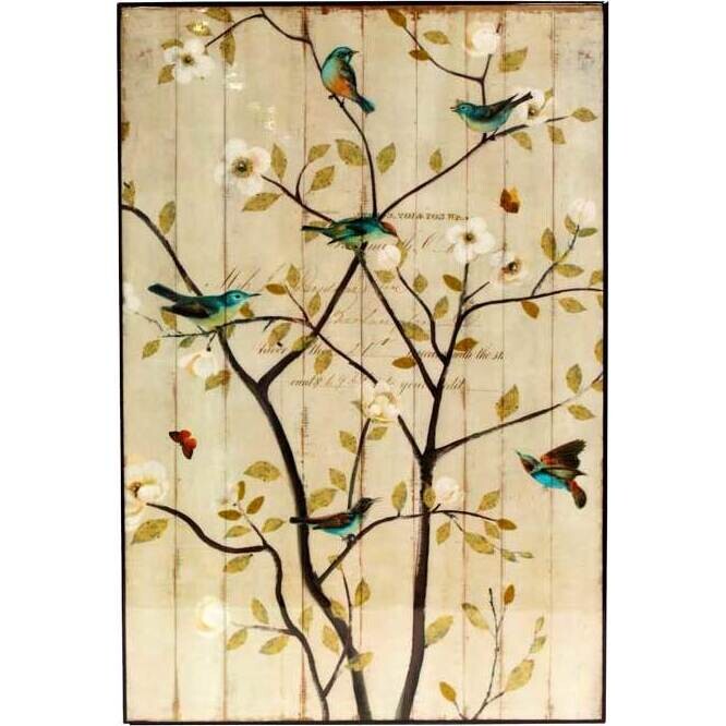 Lacquer Print - Birdy Branch 