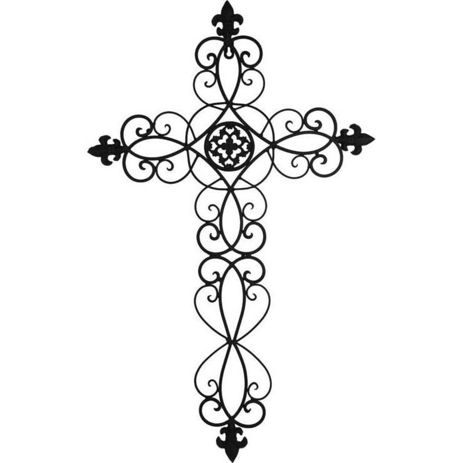 Wall Decor Emblem Cross