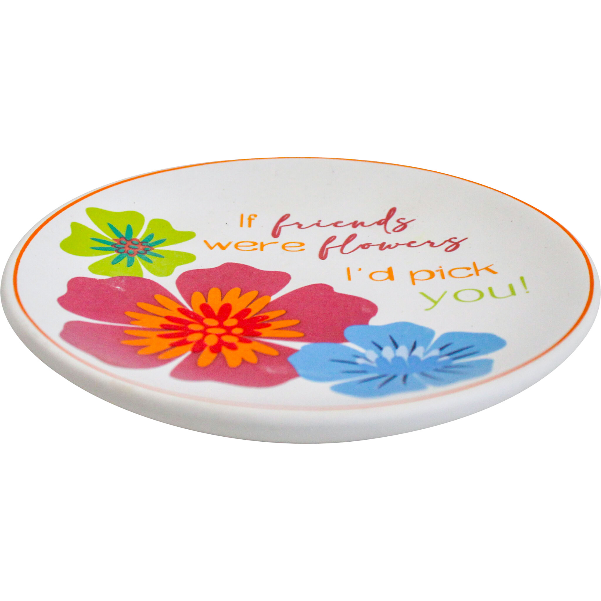 Gift Dish Flower Friends