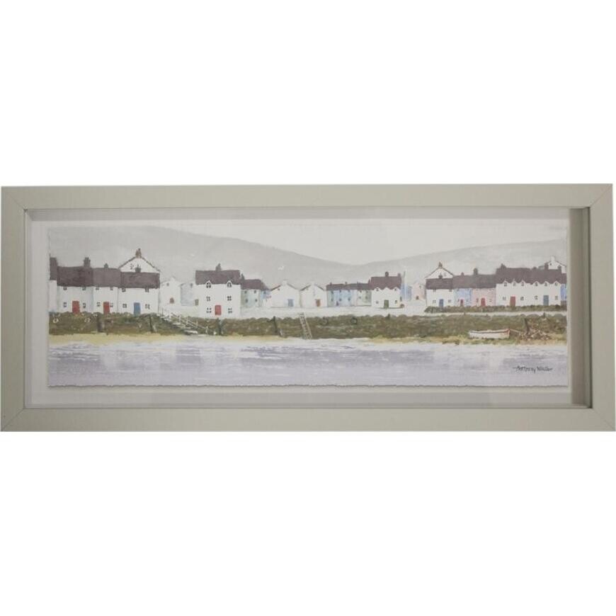 Framed print Beach Cottages 2