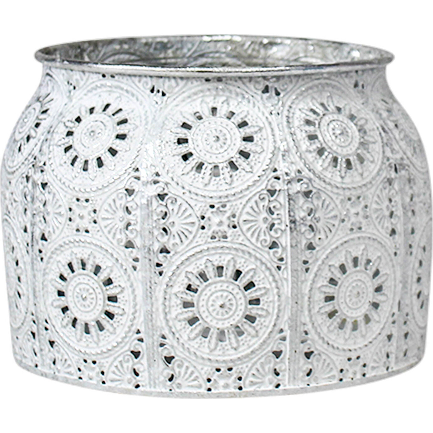 Tealight Holder Daisy Squat