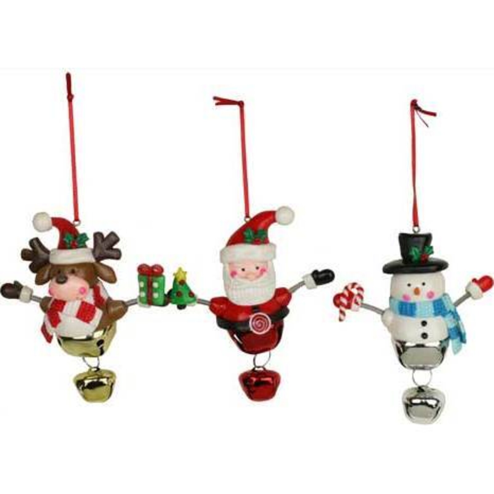 Hanging Ornaments Christmas S/3