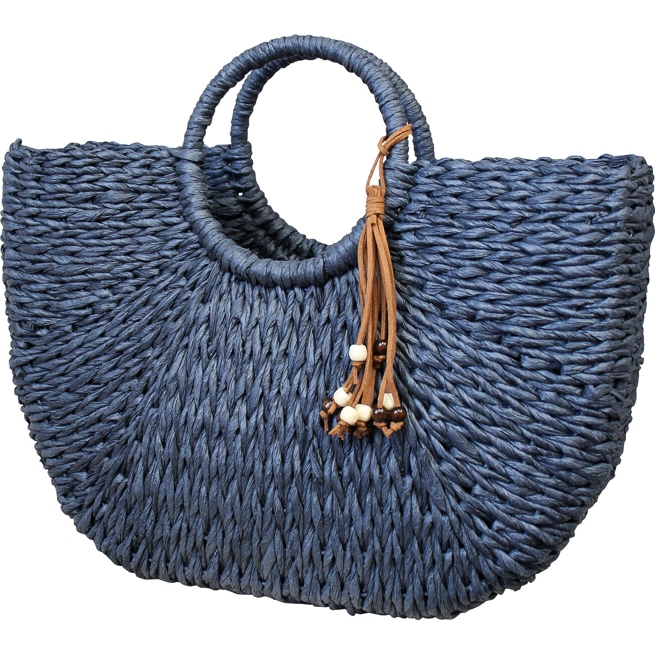 Woven Shopper Steel