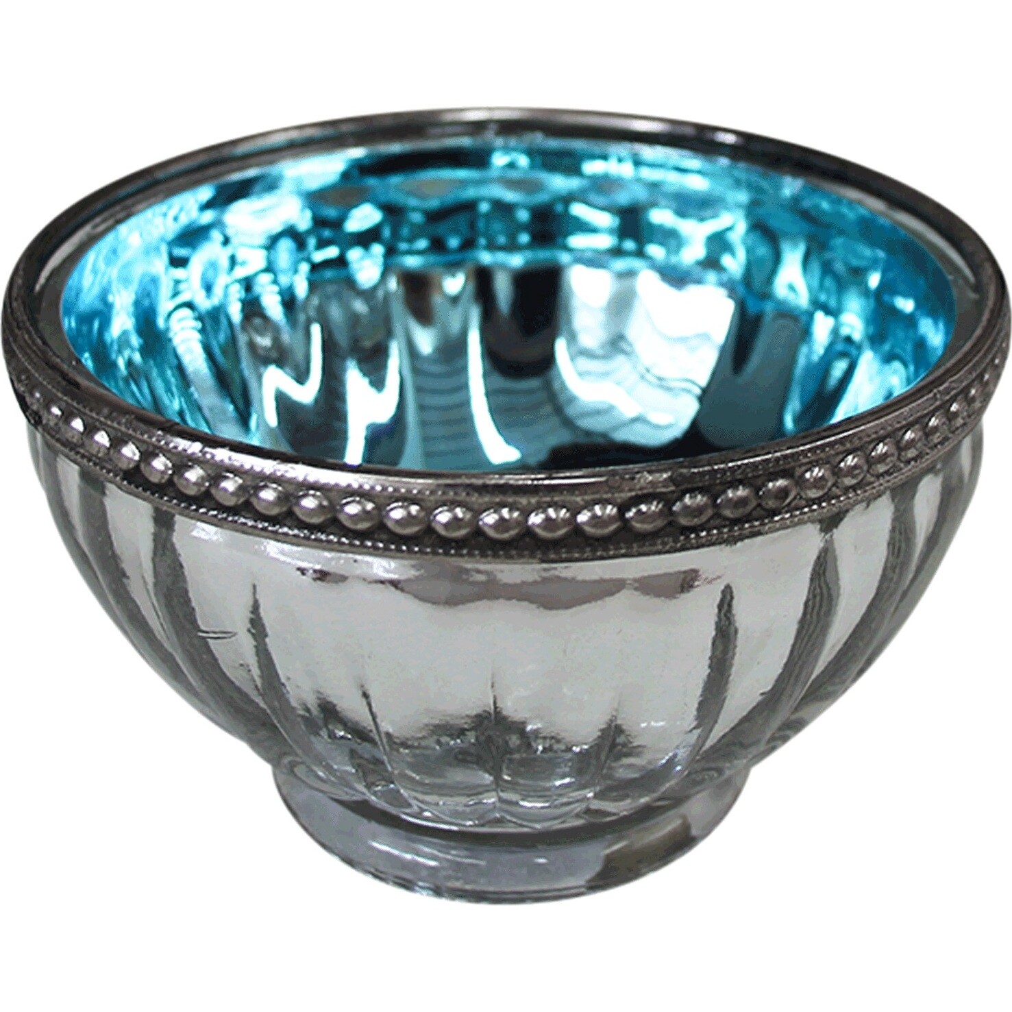 Votive Ribb Bowl Pop Blue