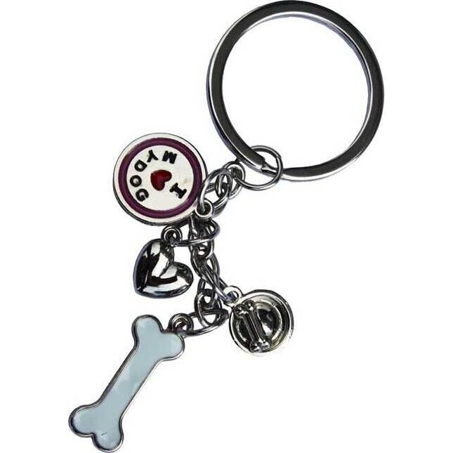 Keyring I Love Dogs