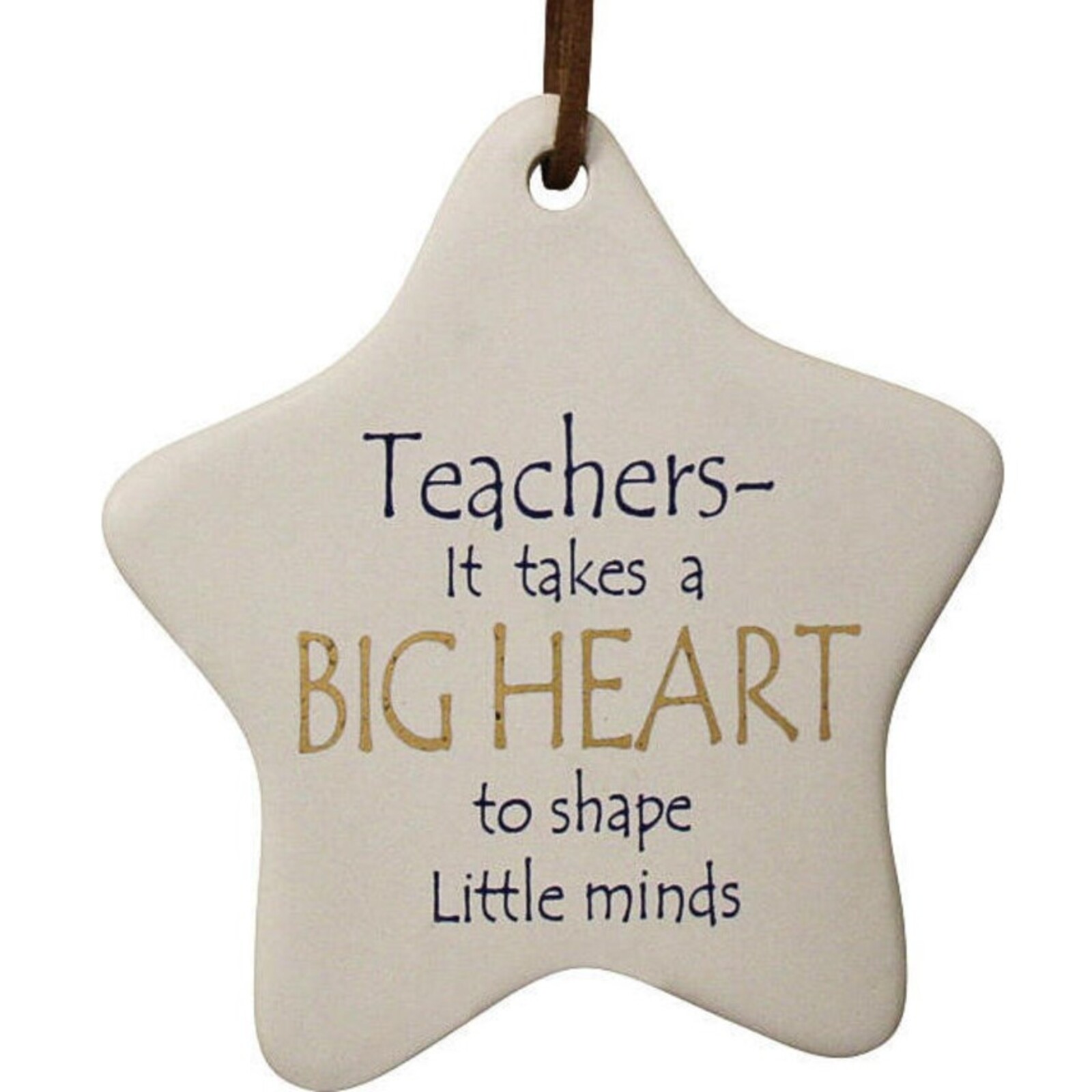 Hanging Star Teachers Heart