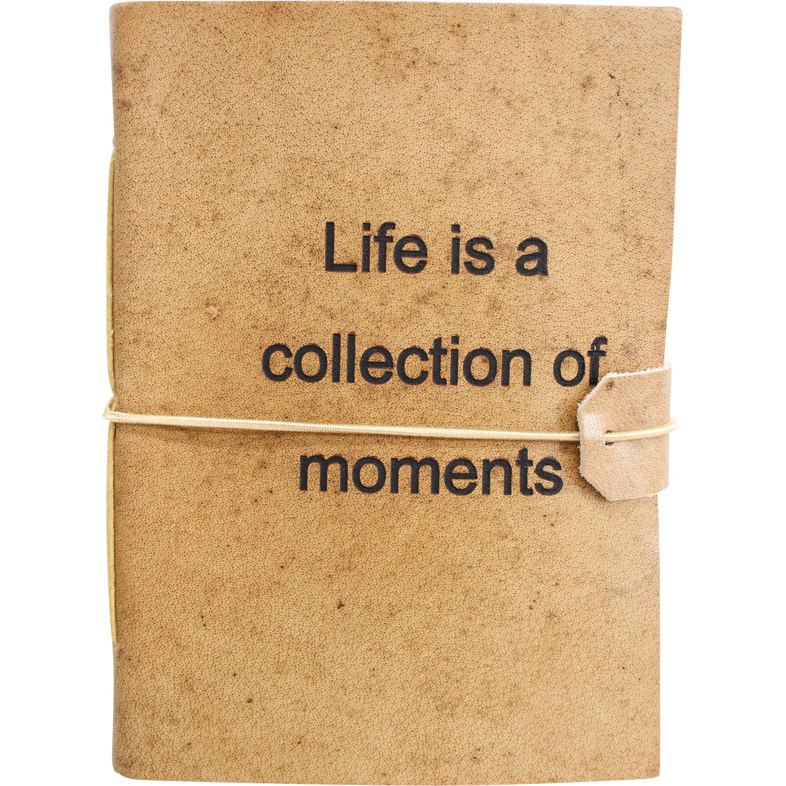 Leather N/Book Collect Moments