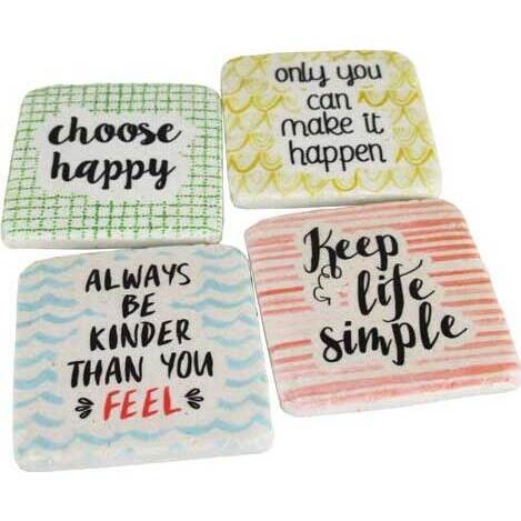 Coasters Happy Words