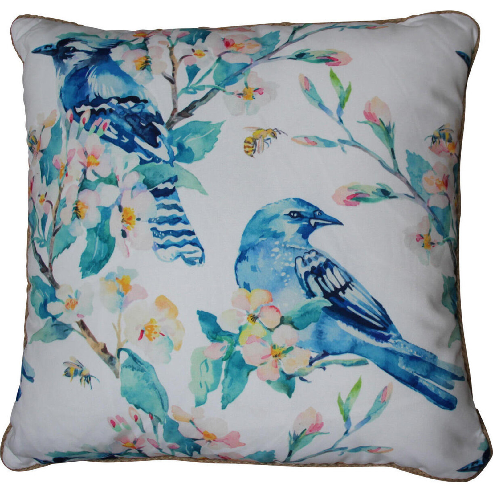 Cushion Kingfisher Blossom