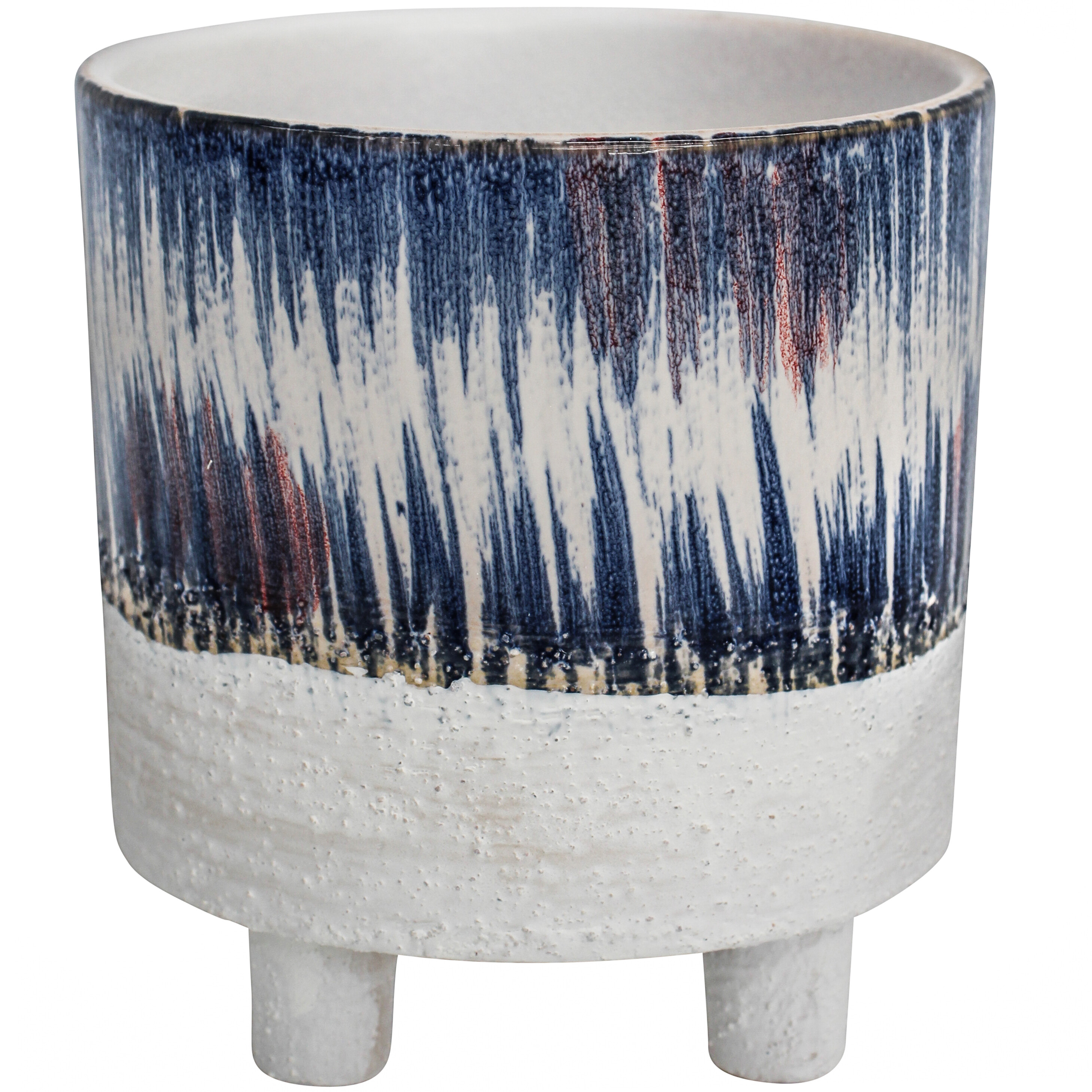 Planter Indigo Wash Med