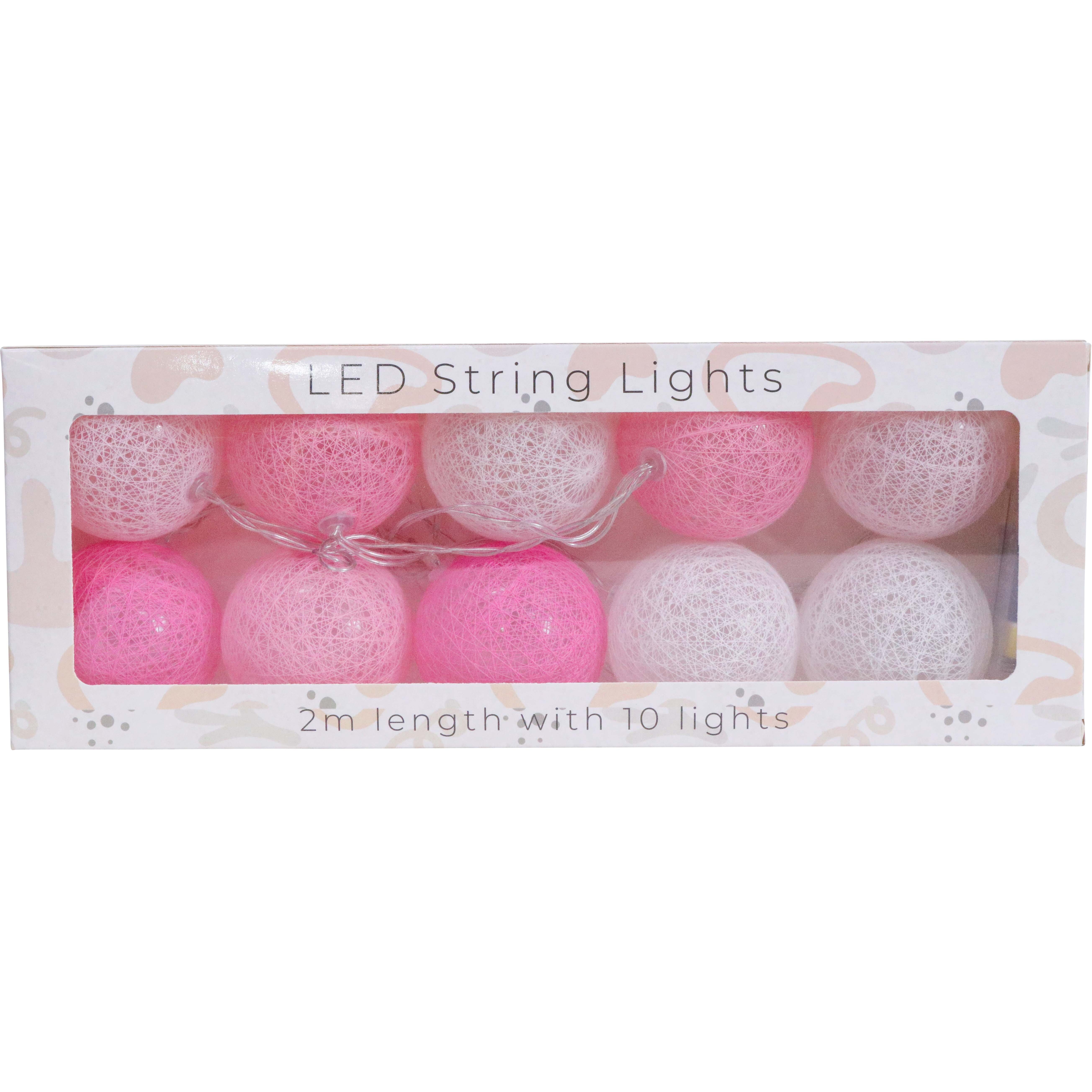 LED String Lights Pinks