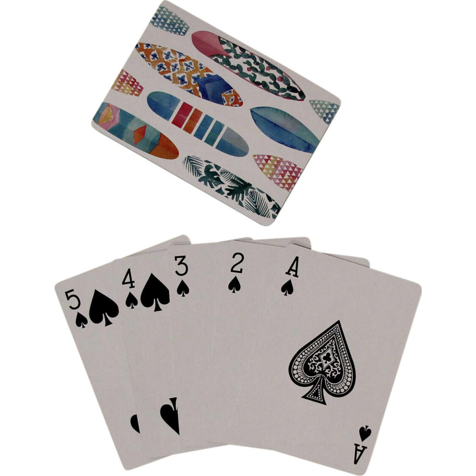 Playing Cards Surfboards Bright