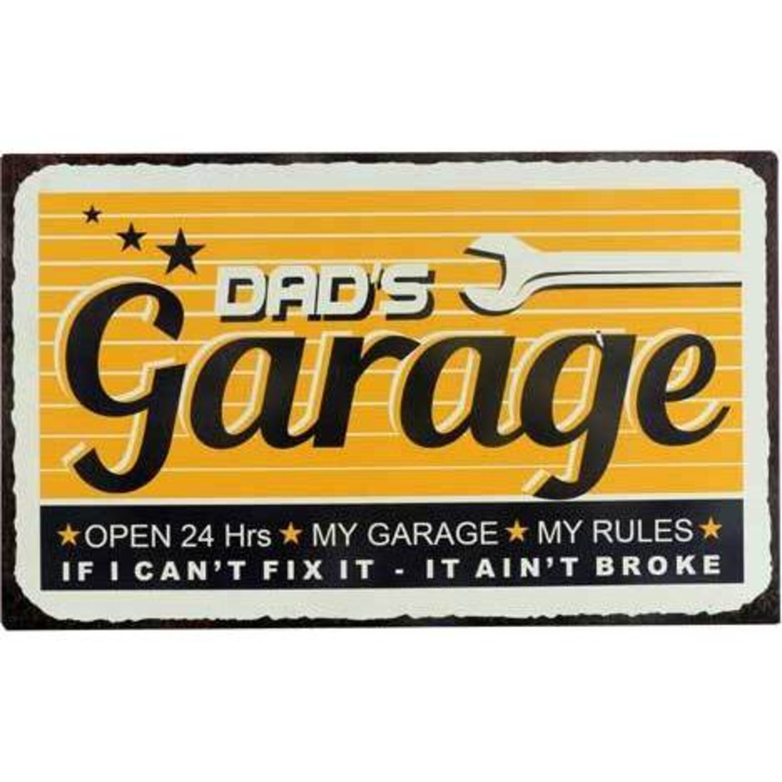 Tin Sign Garage