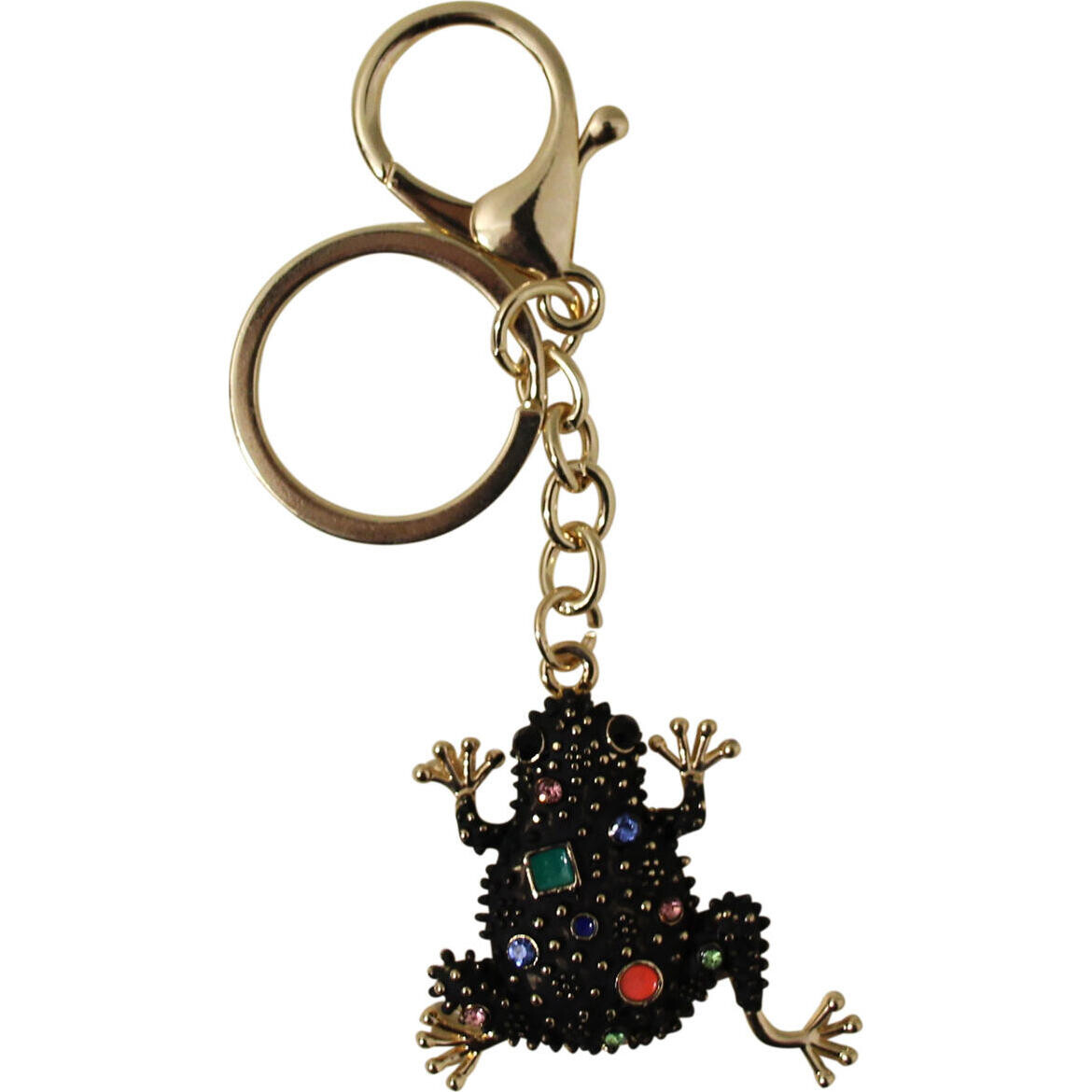 Keyring Black Frog