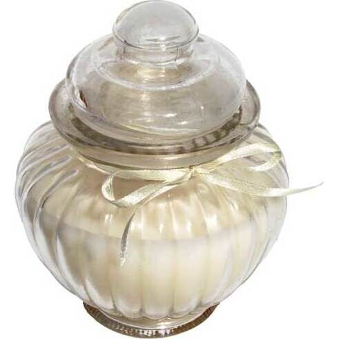 Ribb Candle Jar Vanilla