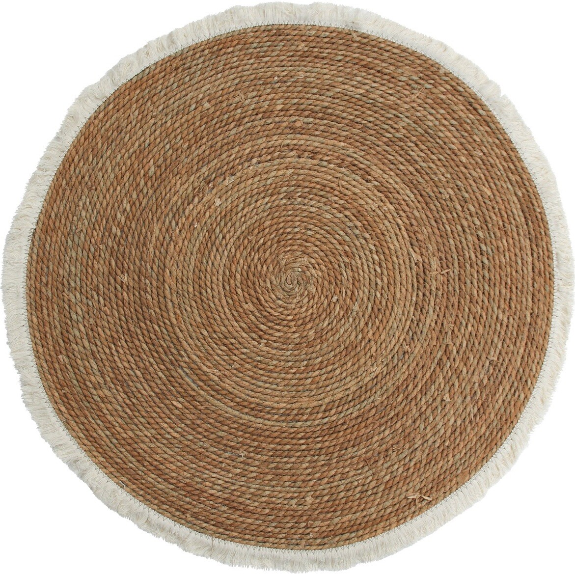 Rug Natural Fringe 80cm