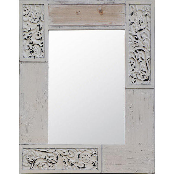 Mirror White Textura