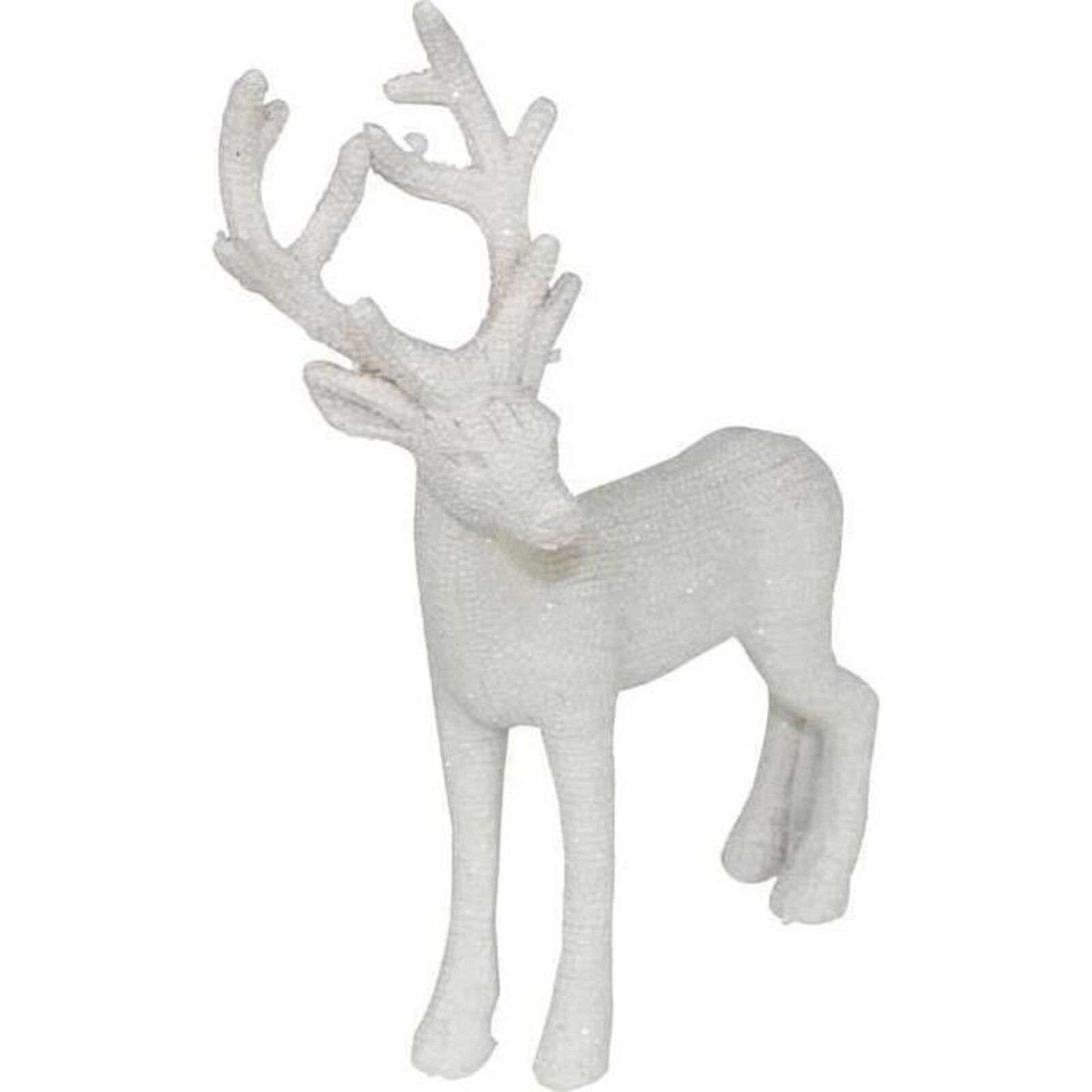 Standing Reindeer White Small
