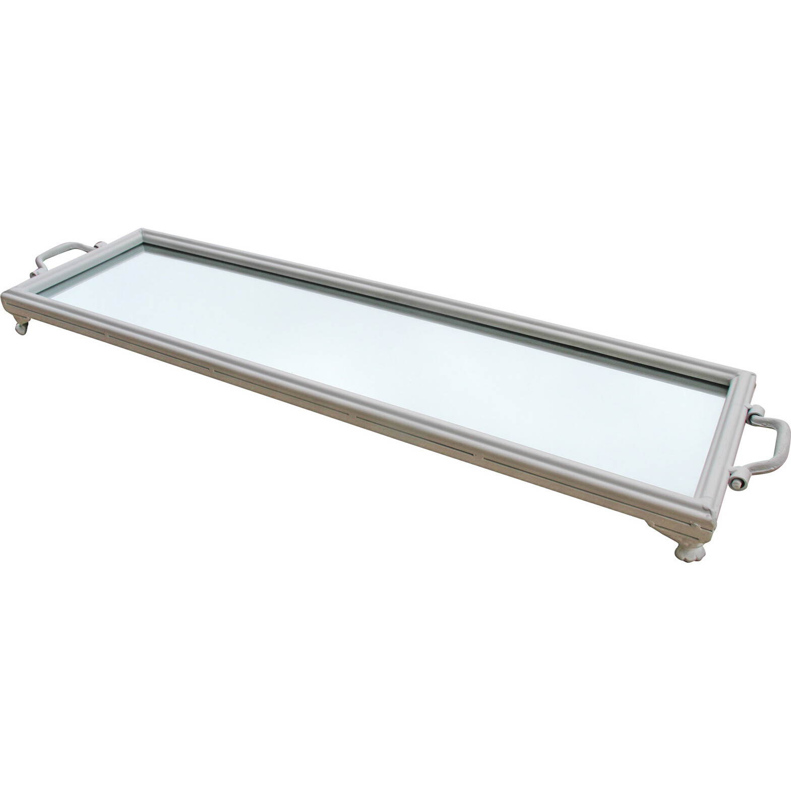 Mirror Tray White X/Long