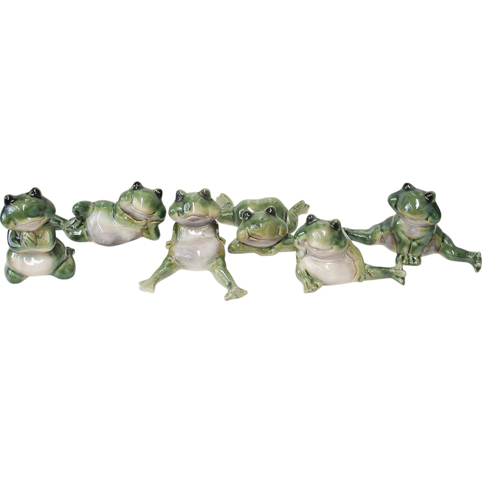 Lounging Frogs S/6