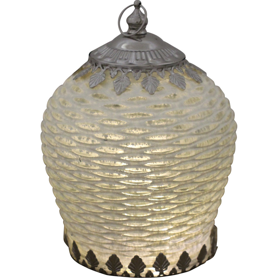 Lantern LED Weave White