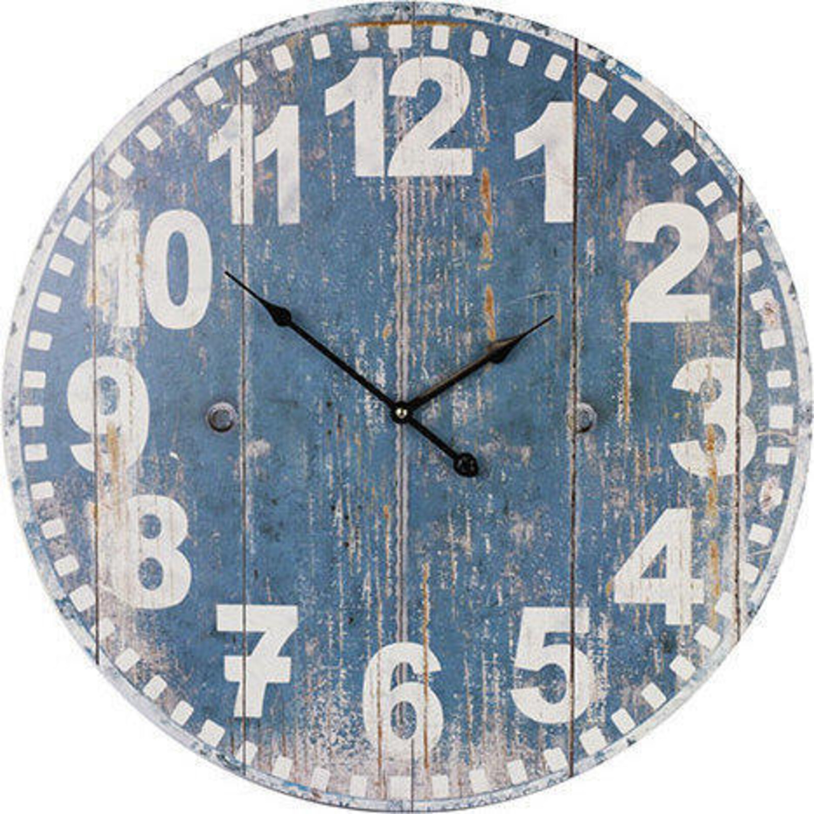 Clock French Blue Large