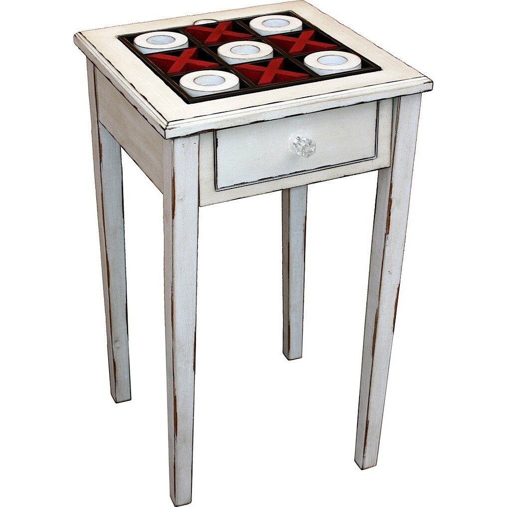 Side Table - Noughts and Crosses