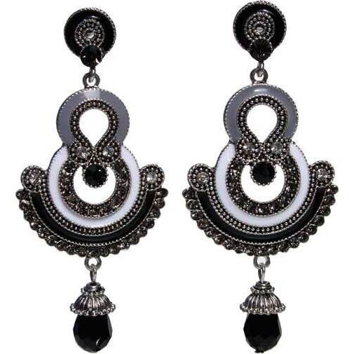 Drop Earring Sundra Black